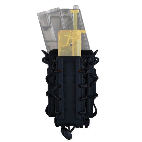 Swiss Arms TACO (Rifle / Pistol mag) Pouch (BK), A good pouch can make a world of difference - yes, they hold your essential gear, but being able to draw a fresh magazine without giving your position away is a god send